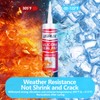 Clear Advanced Silicone Caulk & Sealant, 10Oz Cartridge, 100% Waterproof