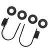 Polaris 2876297 Handlebar Mirrors Pro-Ride Snowmobiles 2876297