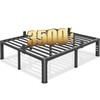 18 inch King Size Bed Frame with Round Corner Legs