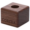 [COREDA] コレダ ペン立て 1本 世界三大銘木ブラックウォールナット使用 印鑑立て ペンスタンド