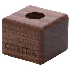 [COREDA] コレダ ペン立て 1本 世界三大銘木ブラックウォールナット使用 印鑑立て ペンスタンド