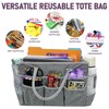 Cupohus Water-Resistant Art Organizer Tote Bag - Craft Storage Bag