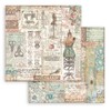 Stamperia Scrapbooking Small Pad 10 Fogli cm 20,3 X 20,3