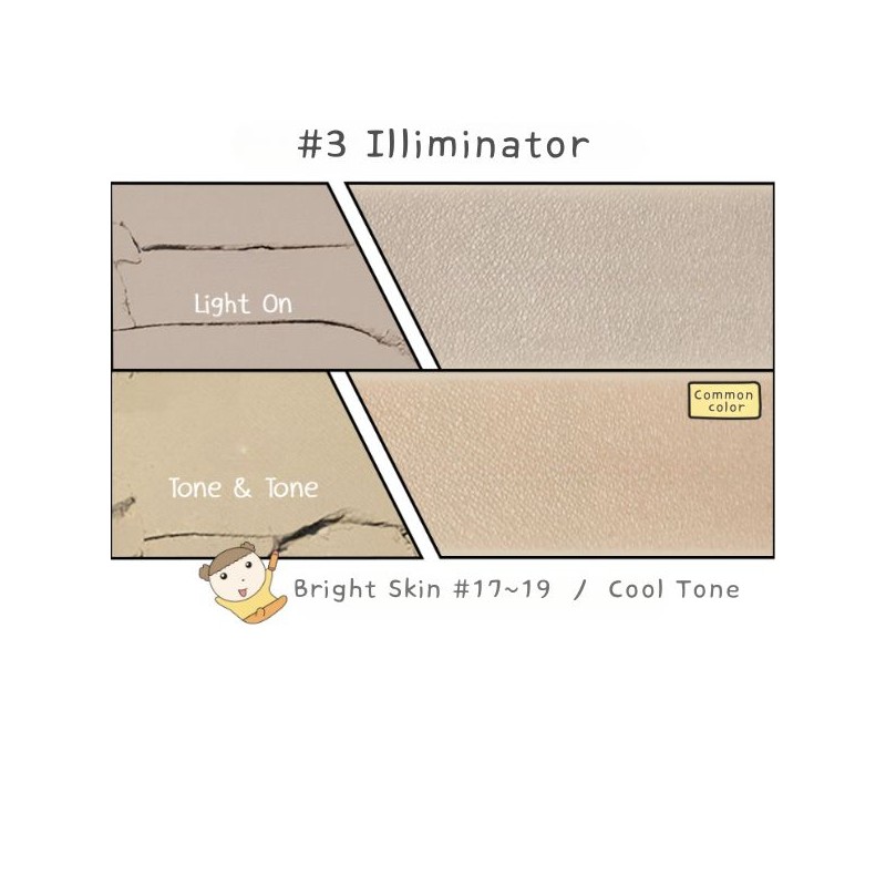 ETUDE Contour Powder 5g*2colors [Maru is a Puppy Edition], Shade:Illuminator