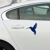 NBFU Hummingbirds Bird Fly Animal 3 (Navy Blue) (Set Of