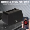 COOLMUSIC Mini Electric Guitar Amp, Rechargeable 10W Guitar Speaker with