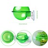 MEISH 3 Pieces Reptile Food Water Bowl Suction Cup Reptile