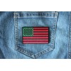 Ivamis American Flag with African Colors Iron on Patch- 3.2x2