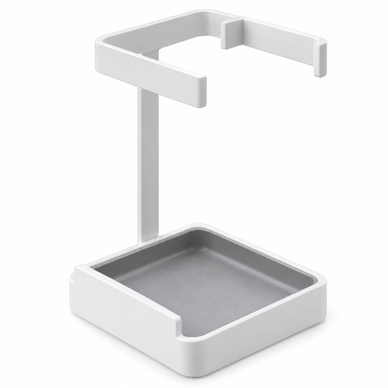 Pot Lid & Spoon Holder for Kitchen – U-Shaped Open-Top