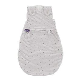 TRÄUMELAND – LIEBMICH Babyschlafsack 3-teiliges Set Moon grau | atmungsaktiver Babyschlafsack | 2.5 TOG | mitwachsender Ganzjahresschlafsack für Sommer und Winter |Öko-Tex 100 zertifiziert