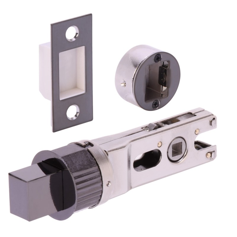 HANDLEZONE® Bathroom Toilet Door Thumb Turn and Release Bullet Round