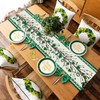 1 Pcs St Patricks Day Garland 5ft, Shamrock Garland, St