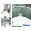 SeaLux Vertical Stanchion Rail Mount Anchor Bracket/Holder