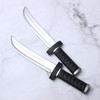 Hoappa 12.5" PU Foam Dagger Costume Weapon Props, Fake Japanese