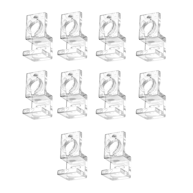 fanlangyi Aquarium Cover Clips Multi Thickness Bracket Clamp for Fish
