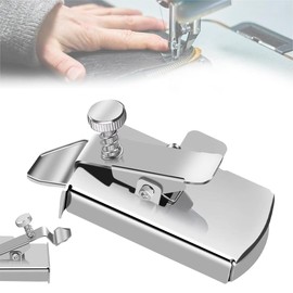 Zayookey Magnetic Seam Guide, Sewing Machine Attachment, Sewing Machine Positioner, Presser, Set of 1, Thickness Adjustable, Stainless Steel for Sewing and Home Sewing Machines, Locator, Straight Hem