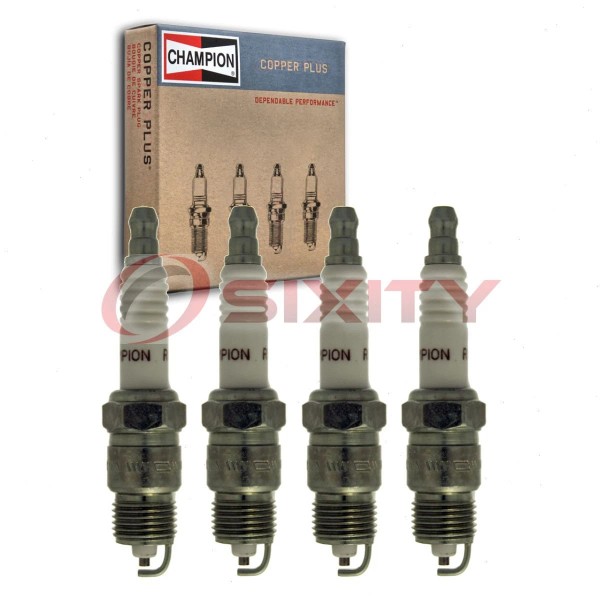 Champion Spark Plug Copper Plus 4 pc Champion Copper Plus