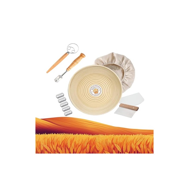 Vubetti Sourdough Starter Kit for Artisan Baking - Complete Set