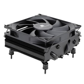 TR AXP90 X47 Black Low Profile CPU Cooler, with PWM TL-9015 92mm Fan, ITX CPU Cooler, Height 47mm, for AMD AM4 AM5/Intel 1150/1151/1155/1156/1200/1700(AXP90 X47 BLACK)