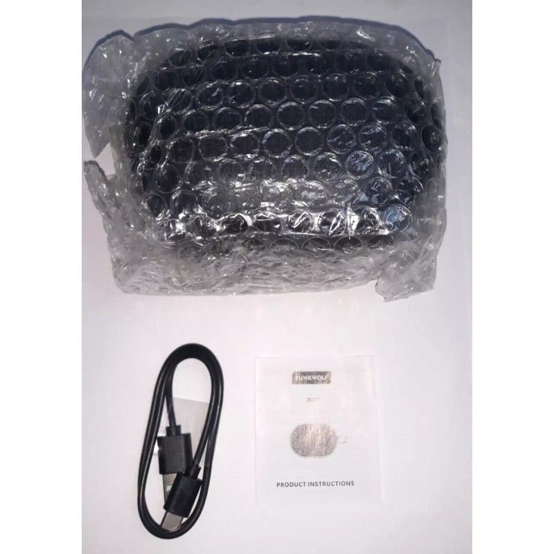 Speakers PunkWolf Bluetooth Speaker High-Quality Audio Portable & Stylish D68F