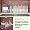 SOFRON Expandable Closet Tension Shelves Organizers, Adjustable Shelf for Cabinet