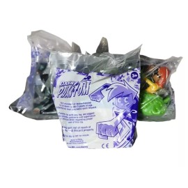 Nickelodeon Lot Of 4 DANNY PHANTOM Burger King Toys - Skulker, Locker, And More!