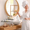 Weenson Bathroom Counter Organizer Corner Shelf - 2 Tier Bathroom