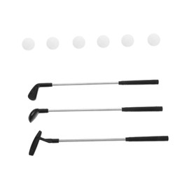 Totority 1 Set Golf Clubs Toy Golf Themed Party Props Putter Desktop Golf Mini Desk Games Golf for Golf Games for Golf Putter Kid Mini Golf Game Golf Indoors Game Plastic