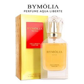 BYMOLIA Aqua Liberte Perfume Spray - Long Lasting Addictive Eau de Parfum for Unisex - Vanilla & Musk, 1.7 Ounce / 50ml:_1.7 FL Oz（Pack of 2）