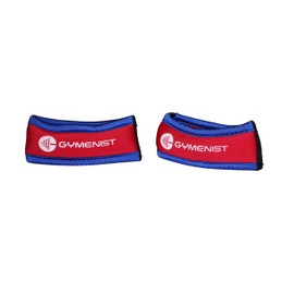 Gymenist Wrist Weights Running Stylish Bracelet Pair Of Weights Set of 2 Jogging Cardio Weight To Strengthen The Hands Forearm (0.5 Lb (Red - Blue))