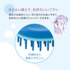 Mantensha T316 Tormaria Scalp Massage Ion Brush, Made in Japan