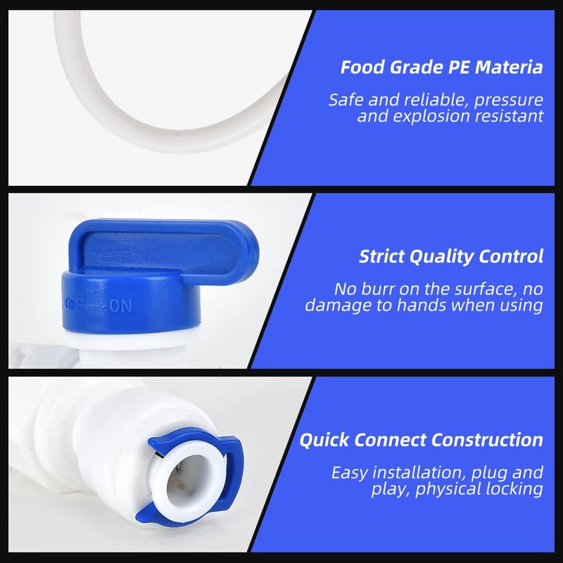Refrigerator Water Line Kit, CGELE Ice Maker Water Line Kit