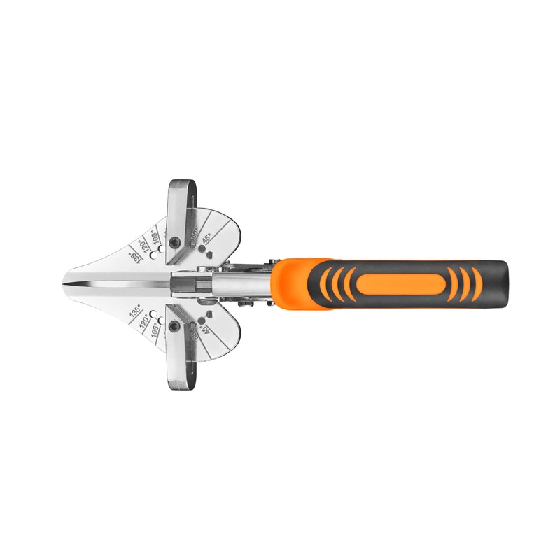 LA ZINNIA Ratchet Miter Shears Kit, Multi Angle Miter Cutter