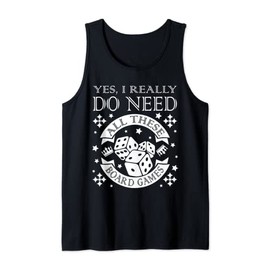Brettspiel Geek Rollenspiel Nacht Tank Top
