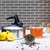 New 2L Stainless Steel Aluminium Whistling Kettle Camping Fishing Home