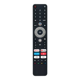 ALLIMITY Voice Remote Control Compatible with PEAQ Ioplee LED TV IOP43QA11, PTV 50GU-5024C, PTV 55GMU-5024C, PTV 65GQU-5124C, PTV50GU-5024C, PTV55GMU-5024C, PTV65GQU-5124C