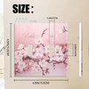2 Gang Wall Plate Cover Beautiful Pink Cherry Blossoms Decorative