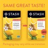 Stash Tea Lemon Ginger Vitality Herbal Tea - Naturally Caffeine