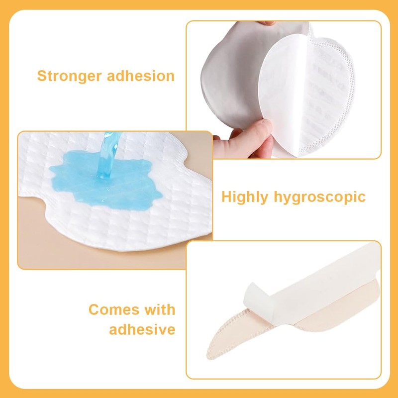 BEPSYOM Armpit Pads Excellent Material High-Quality Non-Woven Fabric Dust-free Paper