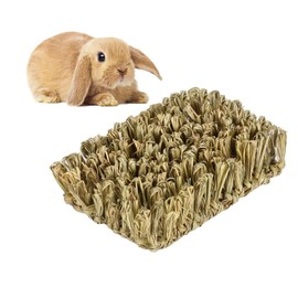 Rebecca online Rabbit Grass Bed Timothy Hay Bunny Mat – Natural Chewable Pet Nest for Rabbits, Guinea Pigs, Hamsters – Safe, Organic