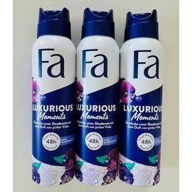 Fa Luxurious Moments deodorant SPRAY -Pack of 3 bottles / 3 x 150ml -