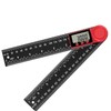 Duvinin Digital Angle Finder Tool, 400mm Angle Ruler 360°Digital Protractor