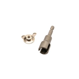 1/4" -20 XL Washer Wing Nuts W/Power Driver Bit (Pack of 100), Hurricane Protection Hardware - by Fastener Depot, LLC