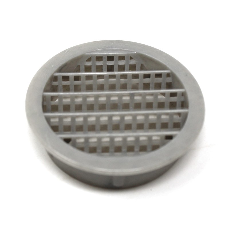 2" Round Plastic Louver Soffit Air Vent Reptile Screen Grille