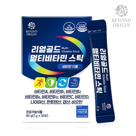 Beyond Origin Real Gold Multivitamin Stick 2g 30 Packets / 비욘드오리진 리얼골드멀티비타민스틱 2g x 30포