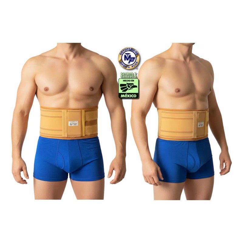 Faja Hernia Umbilical 13 Cm Almohadilla Para Ombligo 2 Pzs