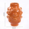 Romehaha Ceramic Body Vase, Lips Vase Table Decor Modern Farmhouse