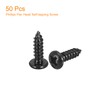 sourcing map #6 x 1/2" Phillips Pan Head Self-tapping Screw,