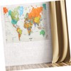 FUNOMOCYA Map Tapestry Wall Art Creative Bedroom Decor for Home