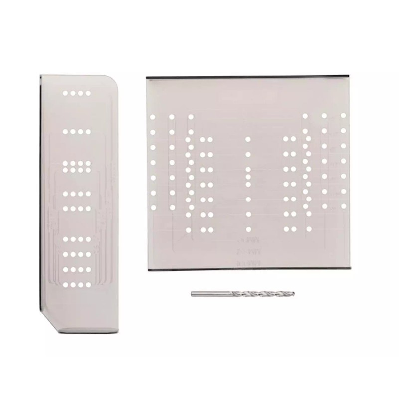 Liberty Align Right AN6516C-CL Large Cabinet Hardware Installation Template w/